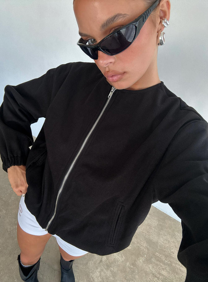 Micah | Women’s suede bomber jacket with zip closure and cuffed sleeves