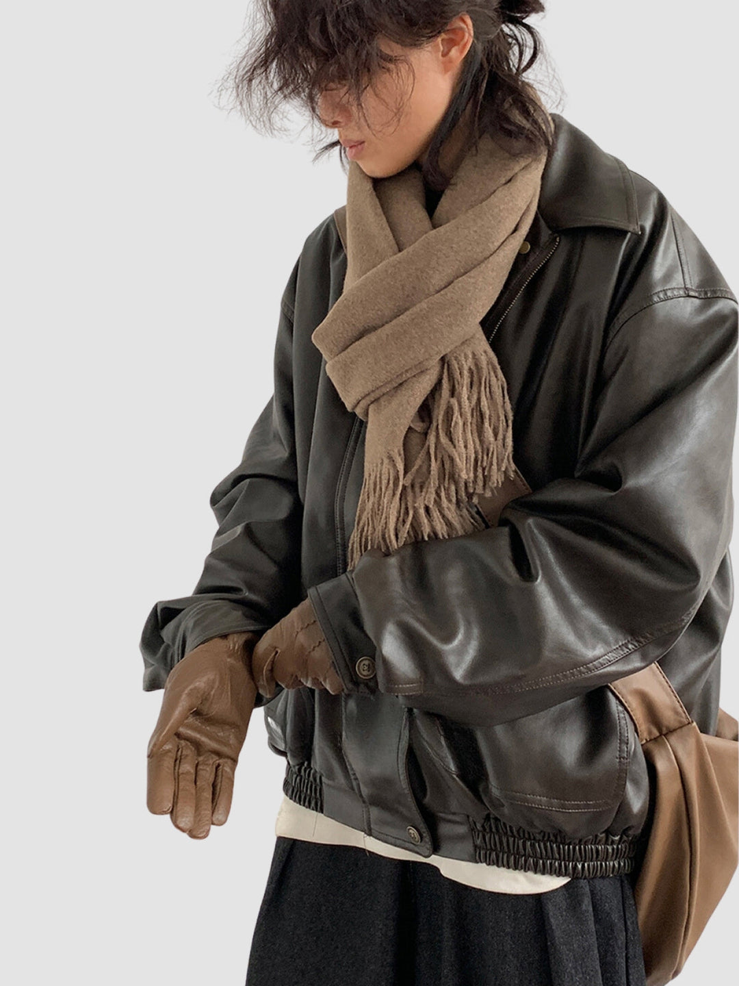 Elina | Women's scarf with tassle