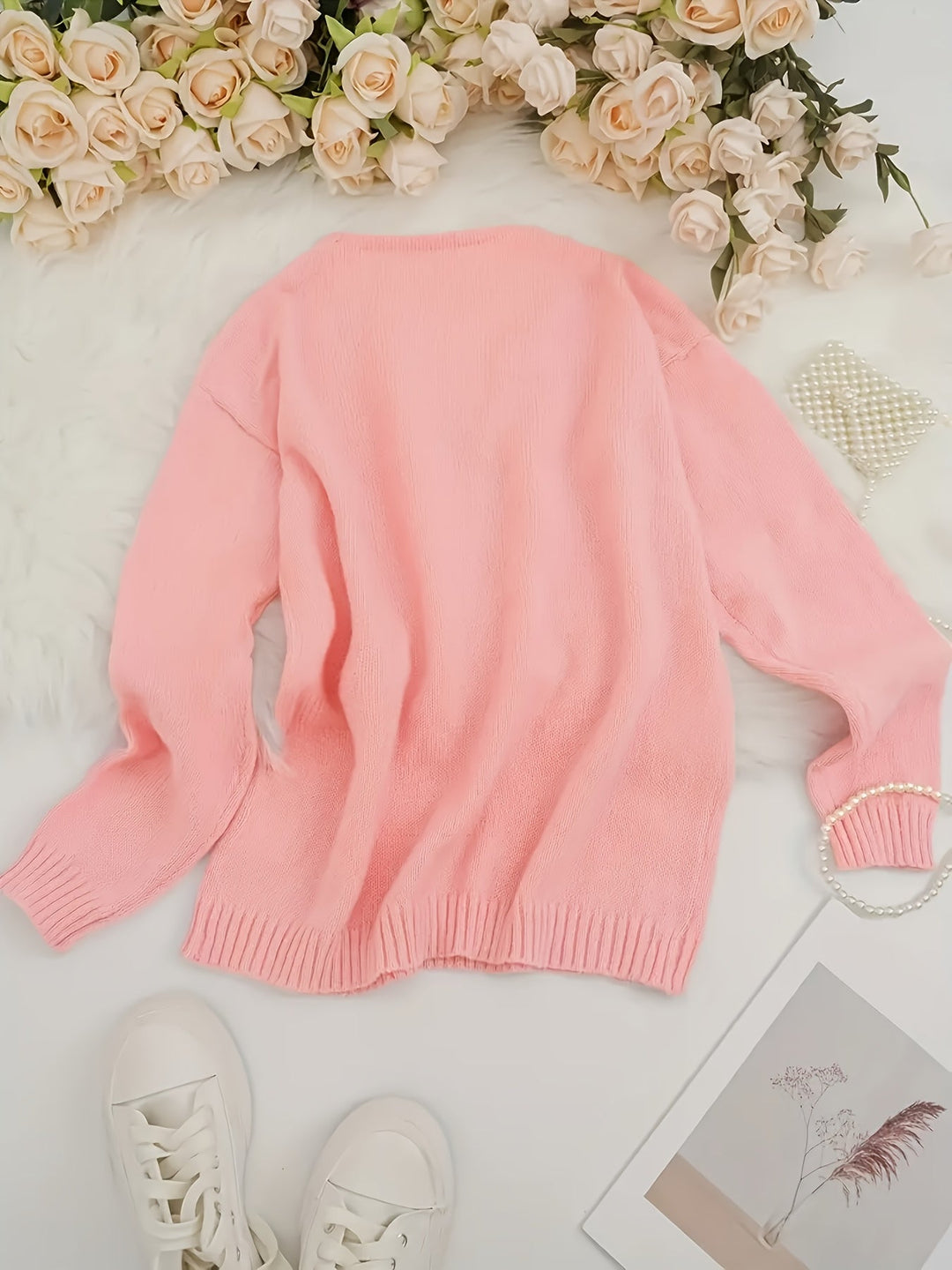 Abby | Women’s knit sweater with timeless design and versatile fit