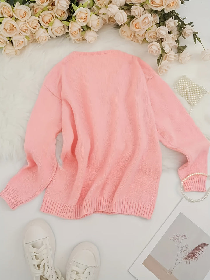 Abby | Women’s knit sweater with timeless design and versatile fit