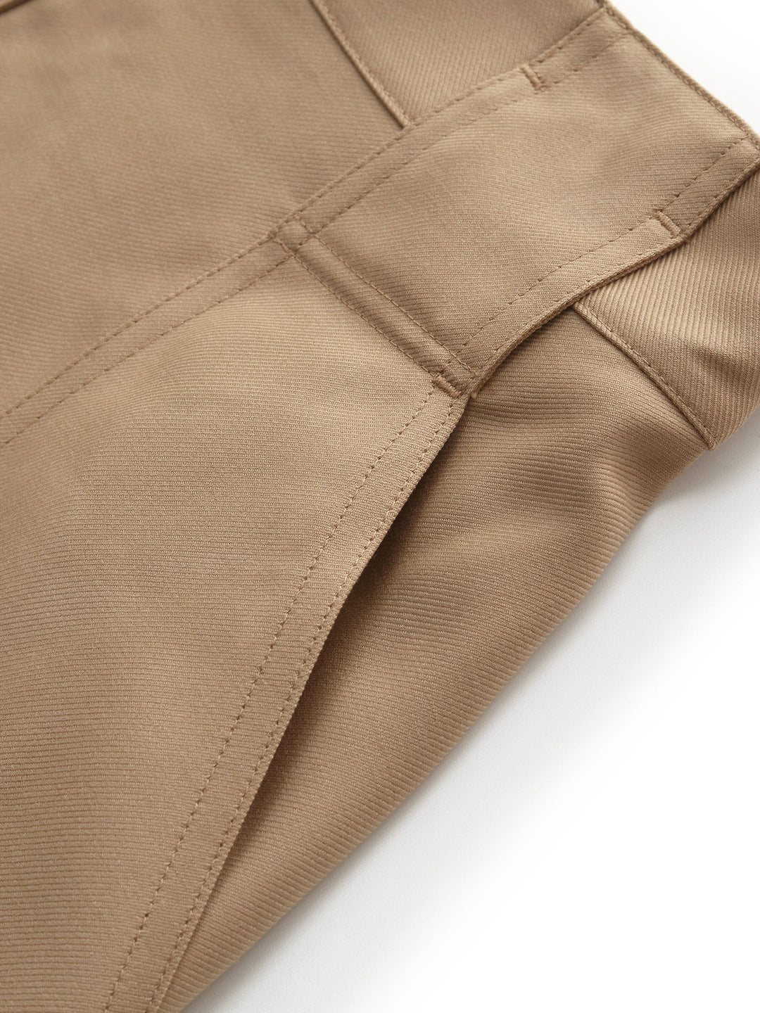 Noelle | Women's worsted wool gathered waist flared skirt with belt