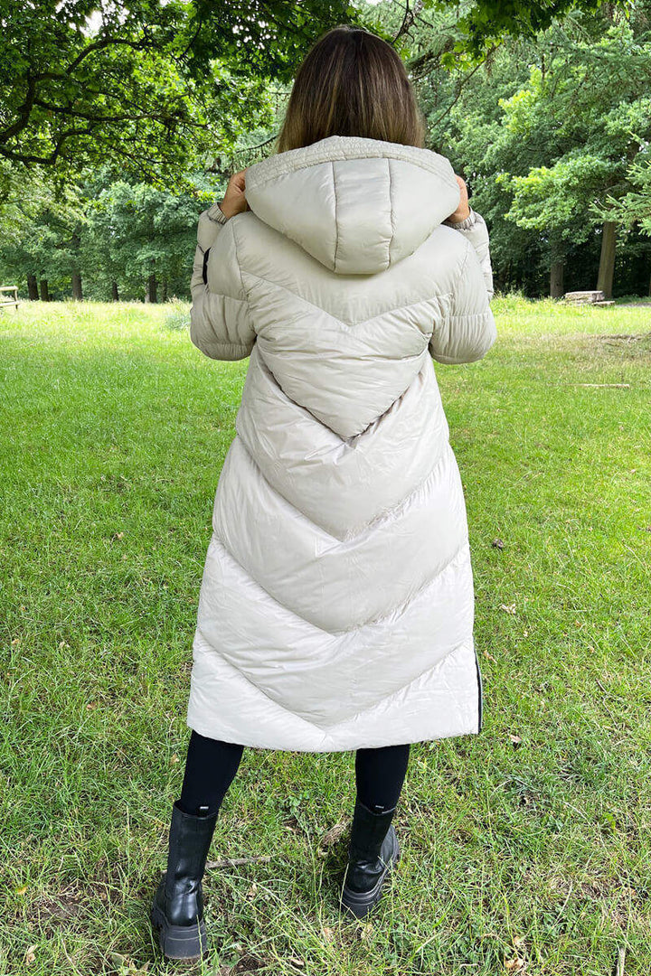 Zora | Women’s longline hooded puffer coat