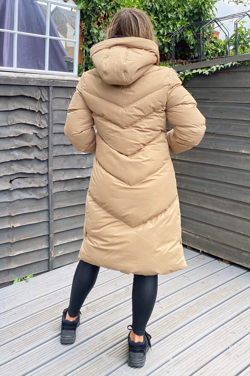 Aspyn | Women’s hooded longline puffer coat