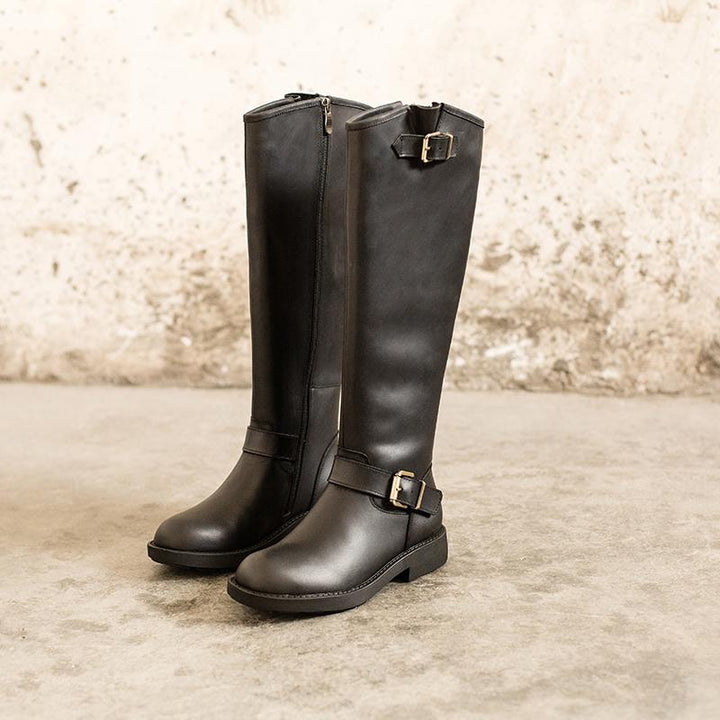 Luna | Knee-high western boots with retro edge