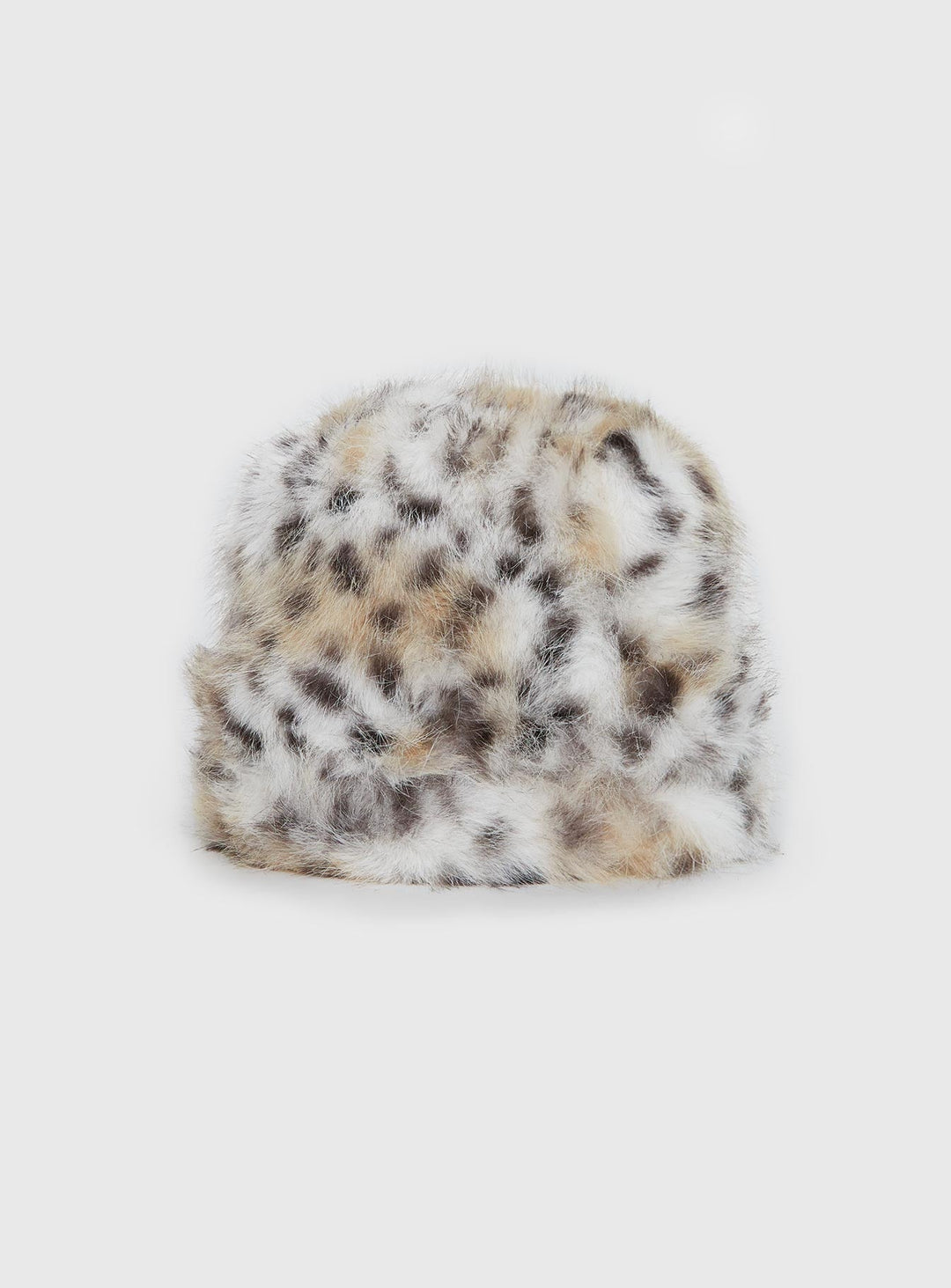 Darcy | Women’s faux fur leopard print fluffy hat