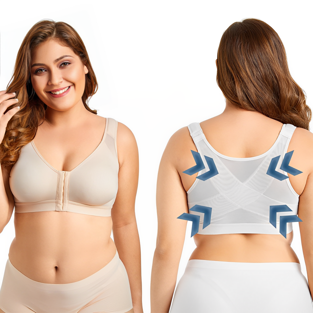 Neri | Women’s posture-correcting bra with front closure