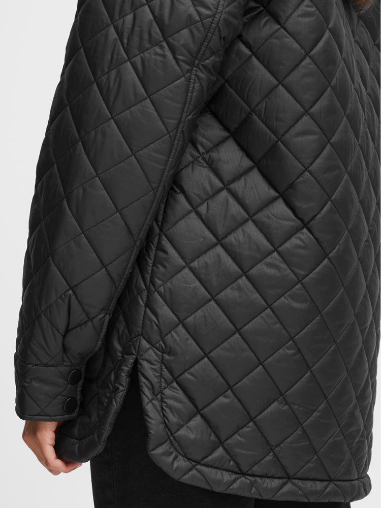 Alina | Women’s diamond quilted jacket with multiple front pockets