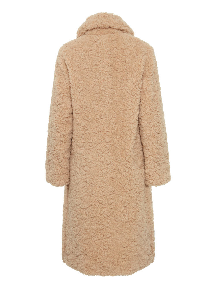 Serenity | Women’s long faux shearling teddy coat