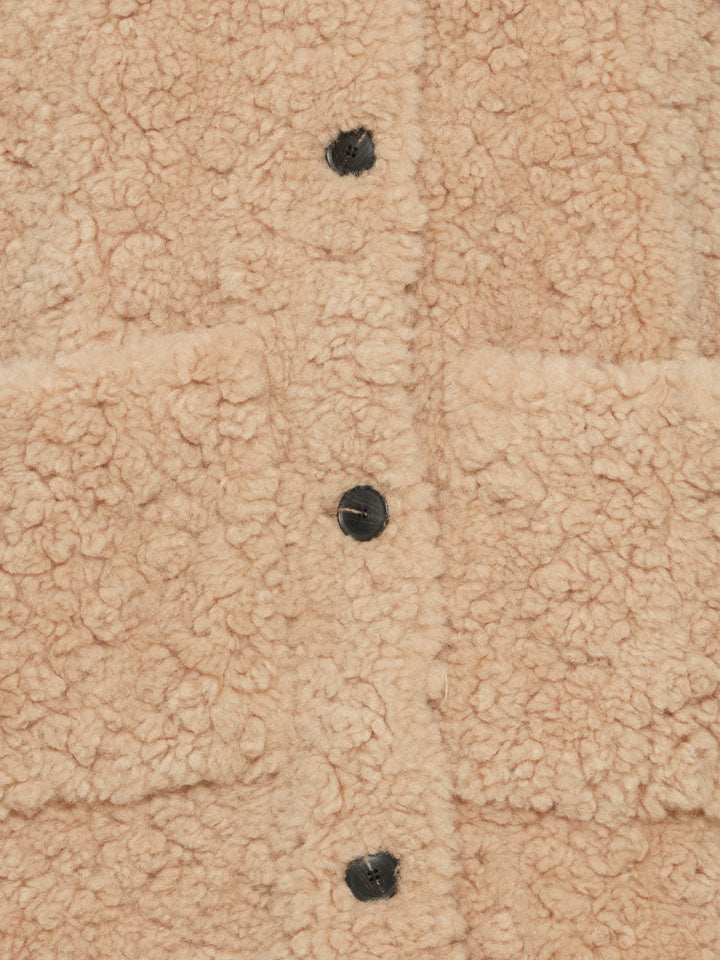 Serenity | Women’s long faux shearling teddy coat