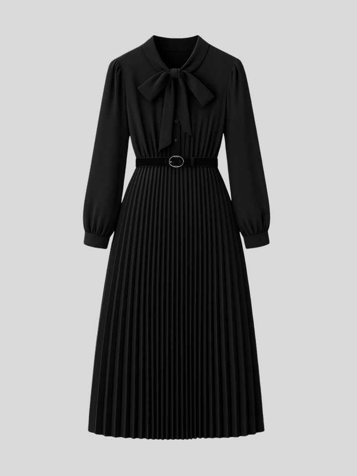Jolina | Women's slim pleated dress