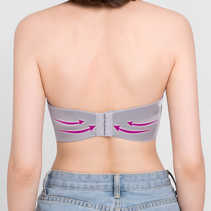 Bernie | Women’s strapless bra with secure closure and shaping cups