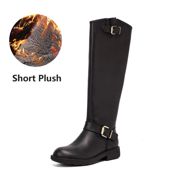 Luna | Knee-high western boots with retro edge