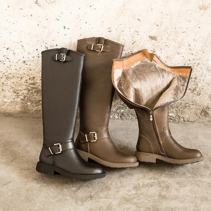 Luna | Knee-high western boots with retro edge