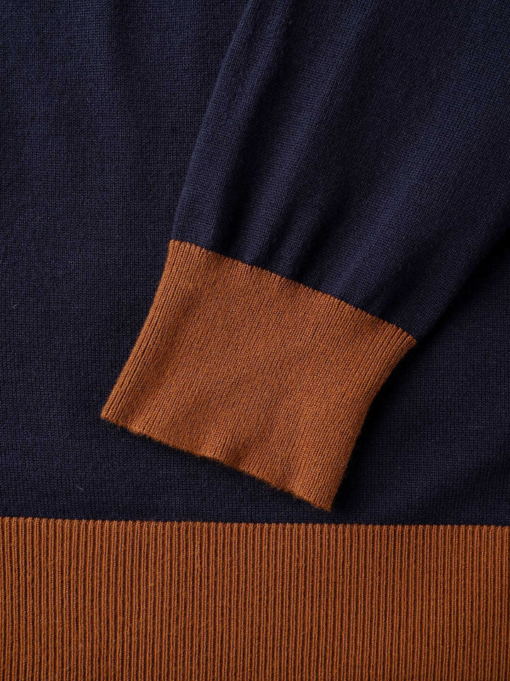 Lucia | Women’s button-front contrast trim knit cardigan