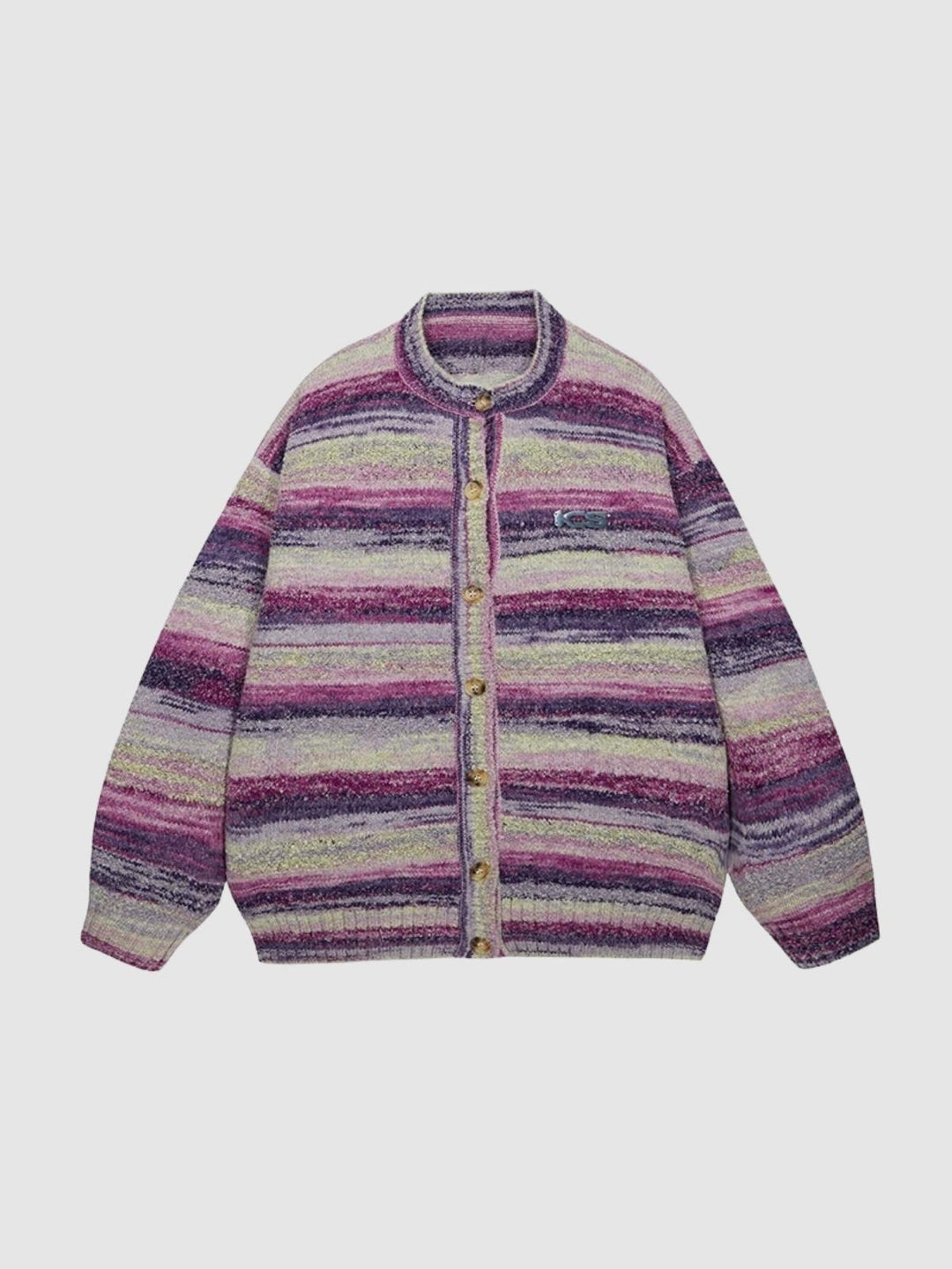 Ashley | Women's colorful striped cardigan