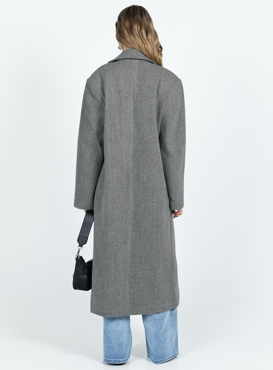 Irene | Women’s long trench coat with lapel collar and front button fastening