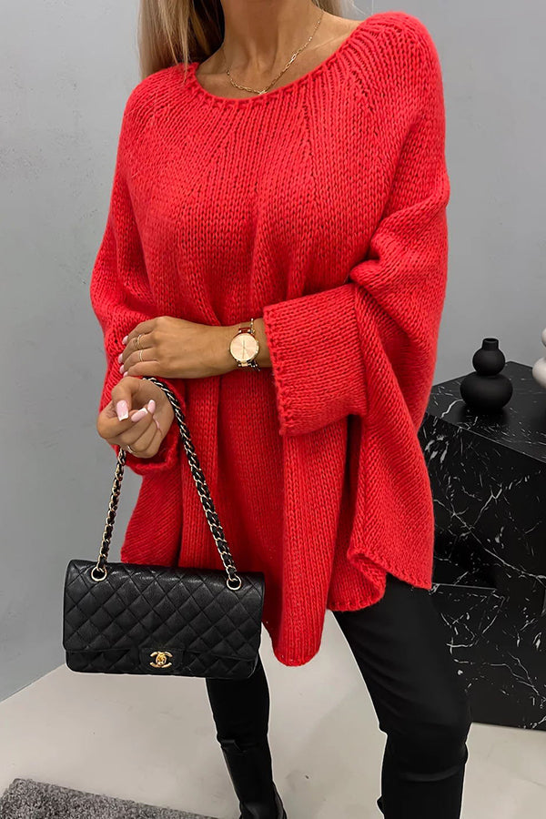 Rosie | Women’s oversized knit sweater with relaxed fit