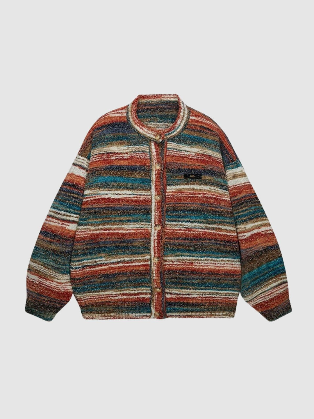 Ashley | Women's colorful striped cardigan