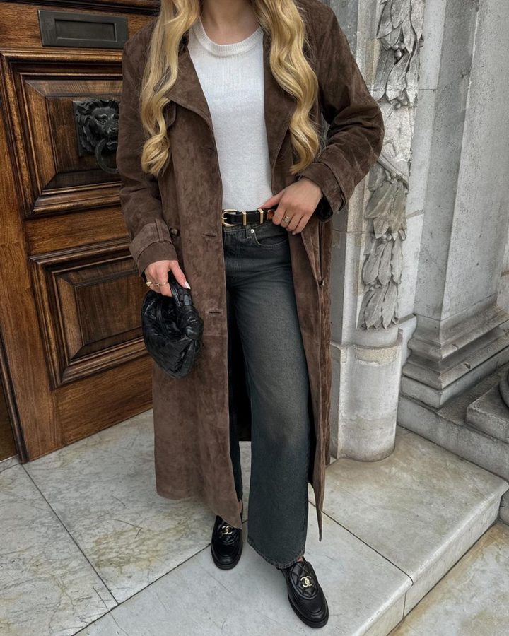 Jacky | Women’s trench coat with structured fit and classic silhouette