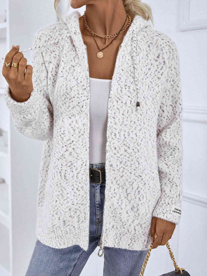 Pia | Women’s zip-up hoodie with drawstring hood and versatile styling