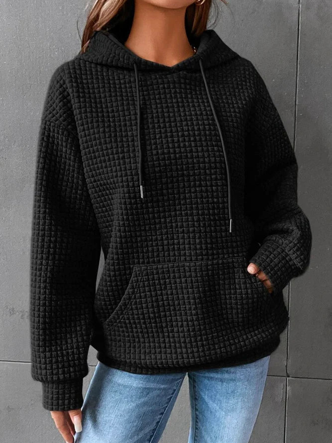 Honey | Women’s casual hoodie jacket with drawstring hood and front pockets