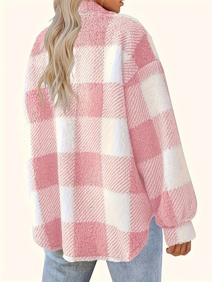 Shar | Elegant directional fluffy winter jacket