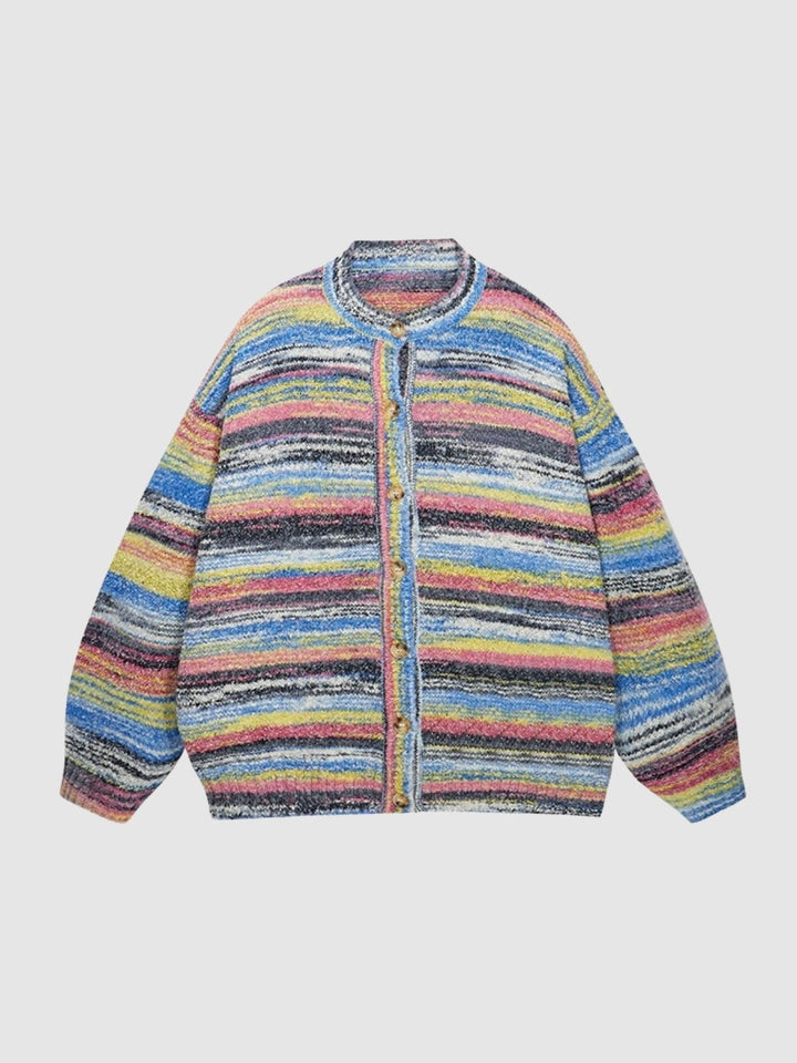 Ashley | Women's colorful striped cardigan