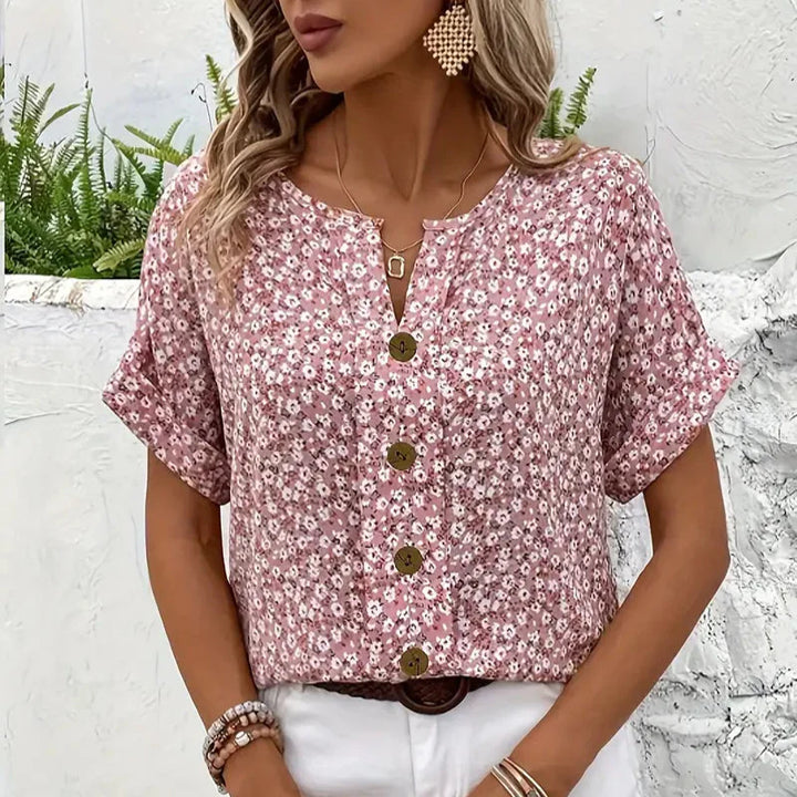 Miracle | Elegant blouse with floral print