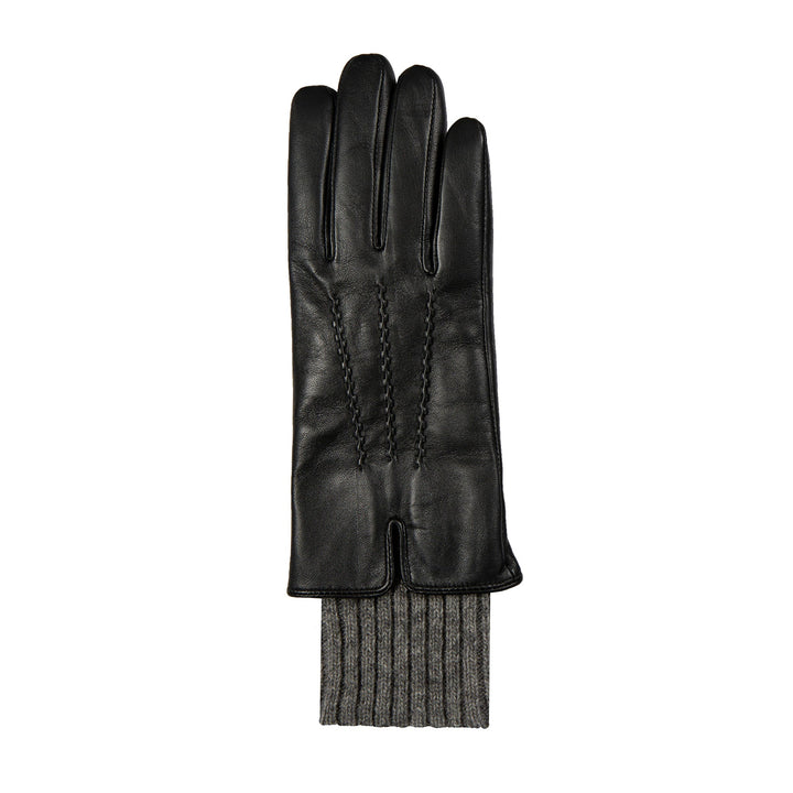 Hazel  | Women’s winter gloves with knit cuffs and stitched detail
