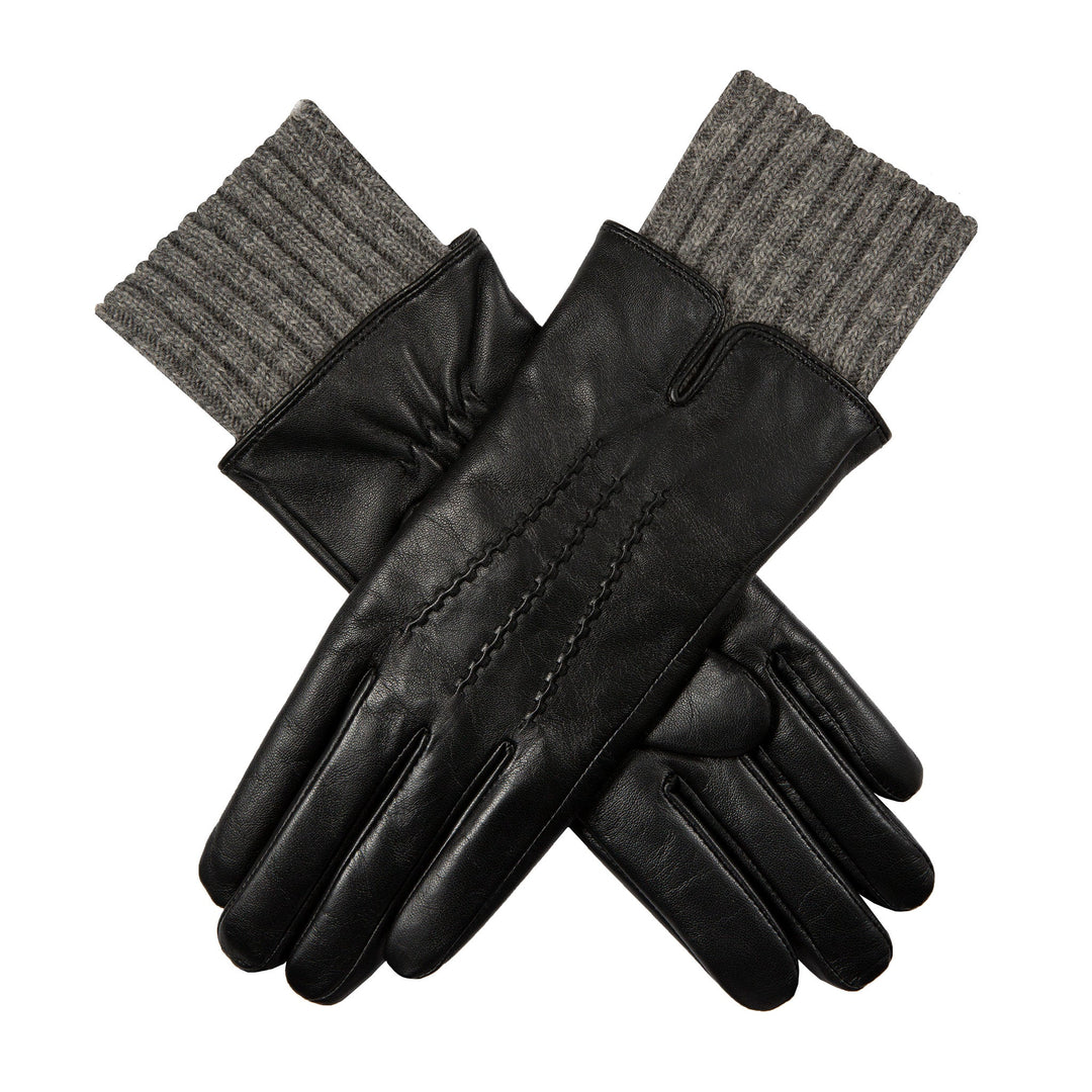 Hazel  | Women’s winter gloves with knit cuffs and stitched detail