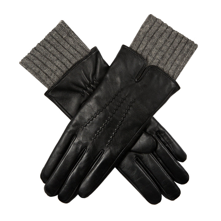 Hazel  | Women’s winter gloves with knit cuffs and stitched detail