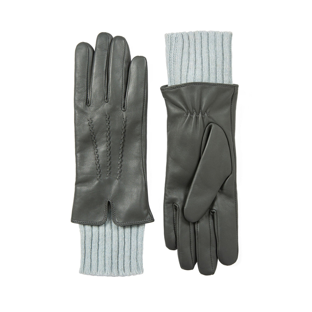 Hazel  | Women’s winter gloves with knit cuffs and stitched detail
