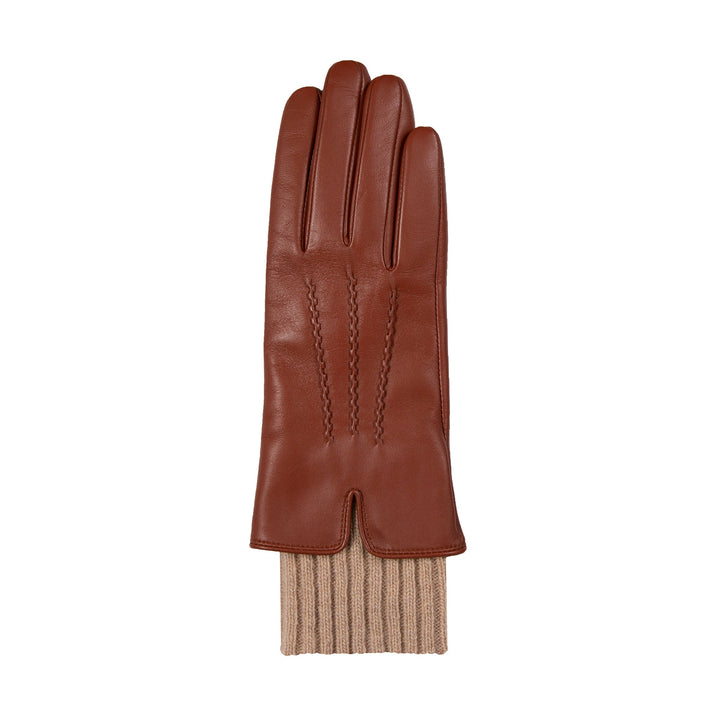 Hazel  | Women’s winter gloves with knit cuffs and stitched detail