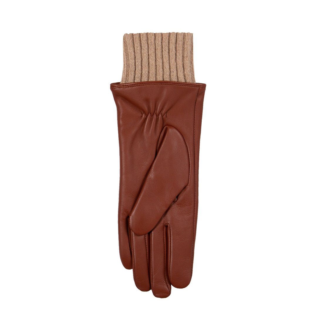 Hazel  | Women’s winter gloves with knit cuffs and stitched detail