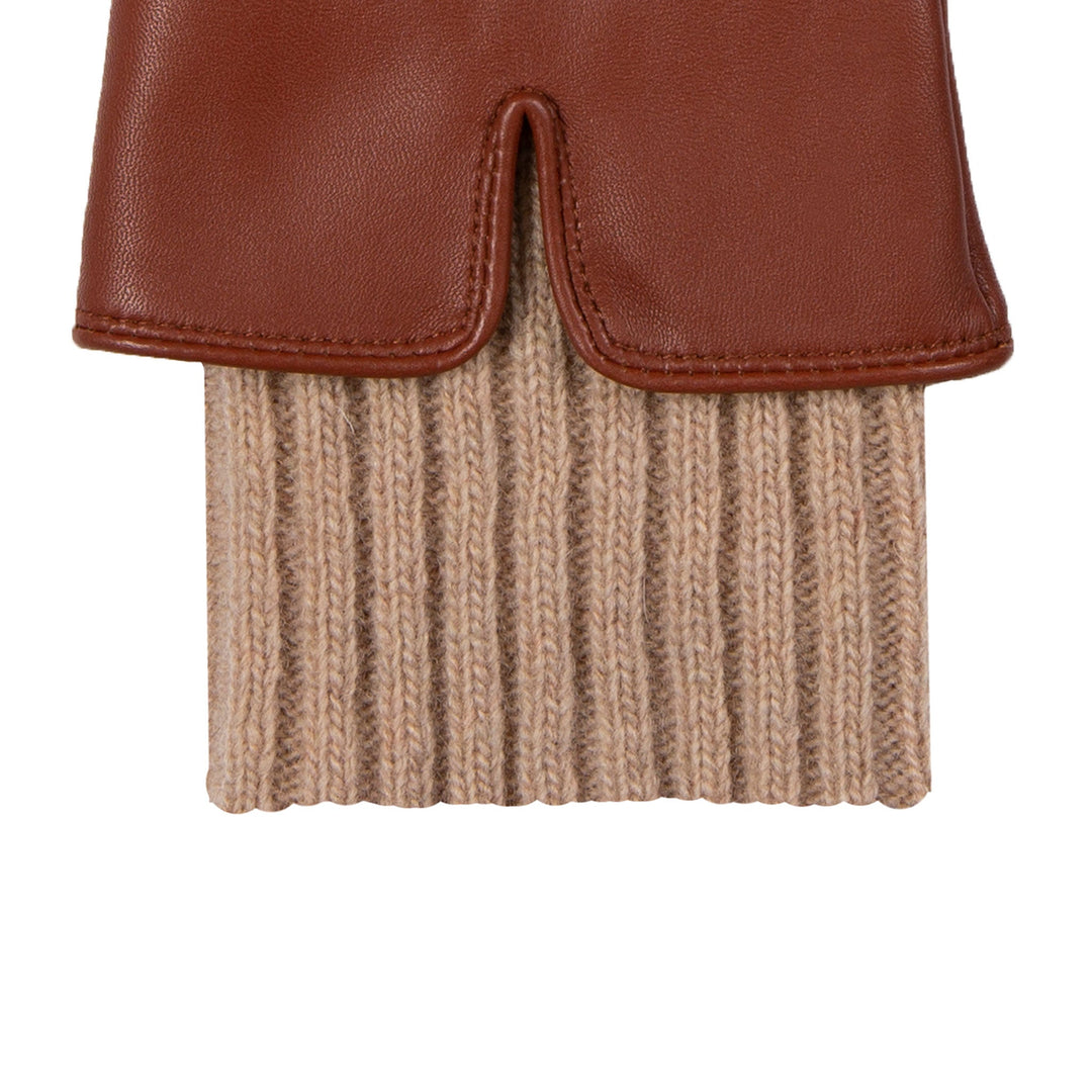 Hazel  | Women’s winter gloves with knit cuffs and stitched detail