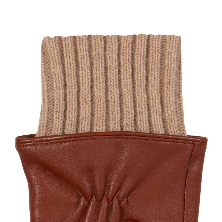 Hazel  | Women’s winter gloves with knit cuffs and stitched detail