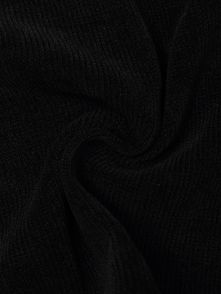 Rory | Women’s straight knitted midi skirt with slit