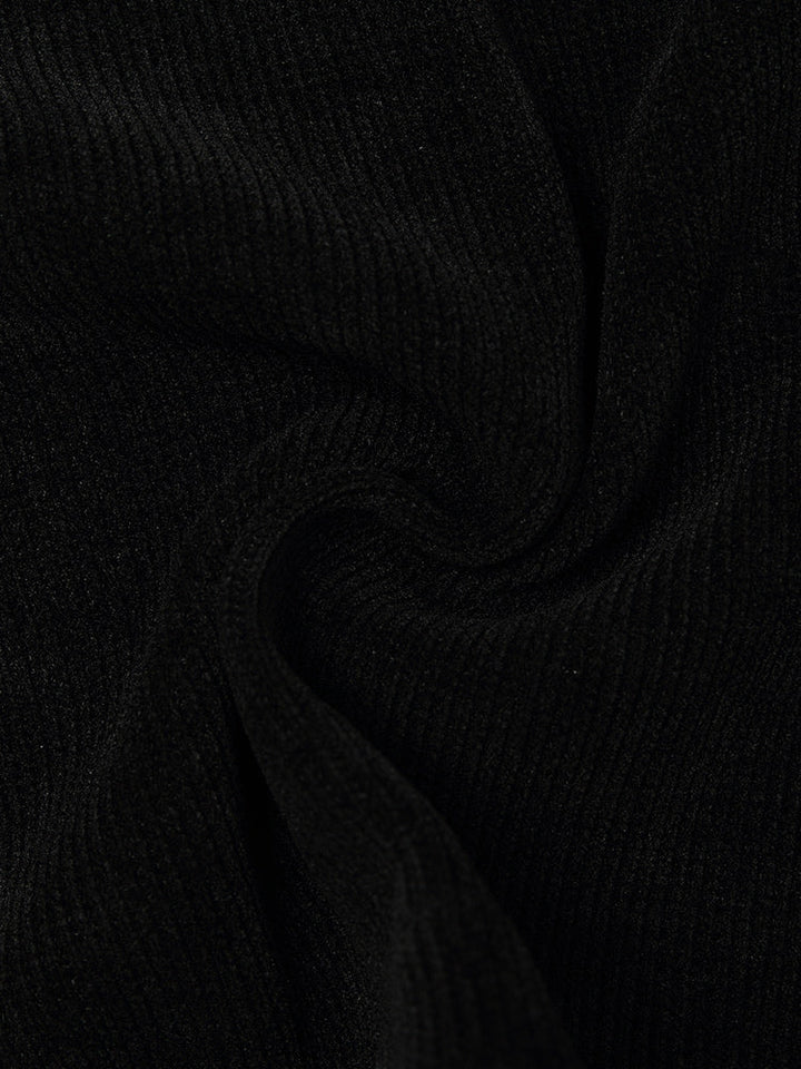 Rory | Women’s straight knitted midi skirt with slit