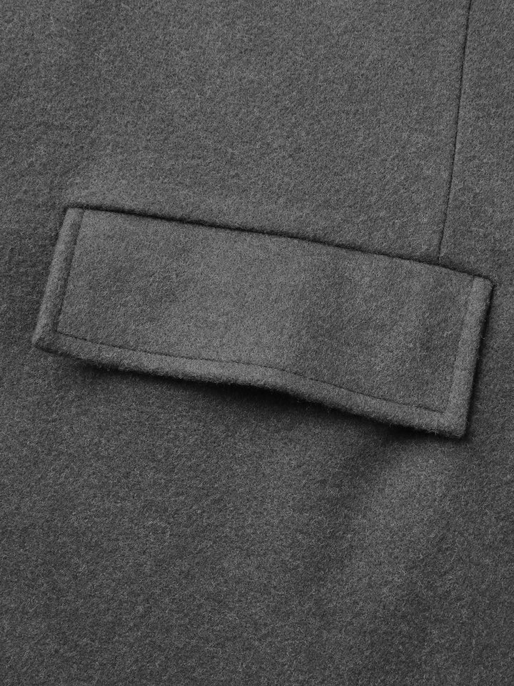 Kaia | Women's double-breasted suit collar buttons pockets coat