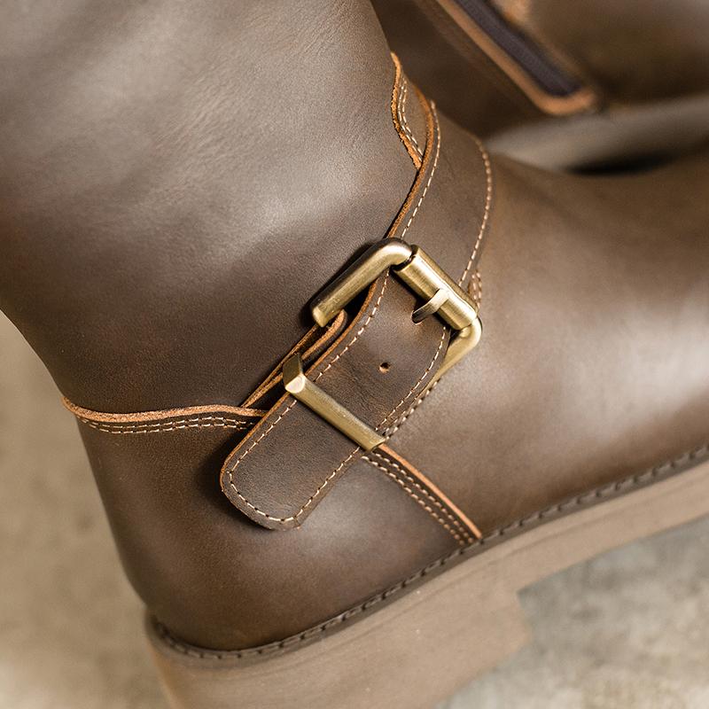 Luna | Knee-high western boots with retro edge
