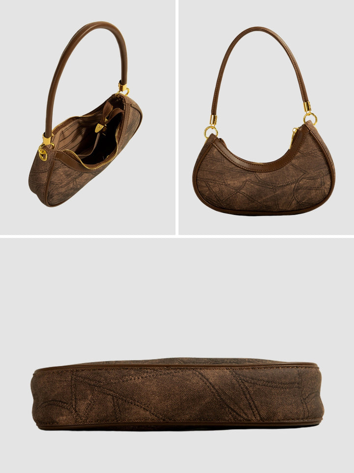 Tiffany | Women's crescent armpit bag