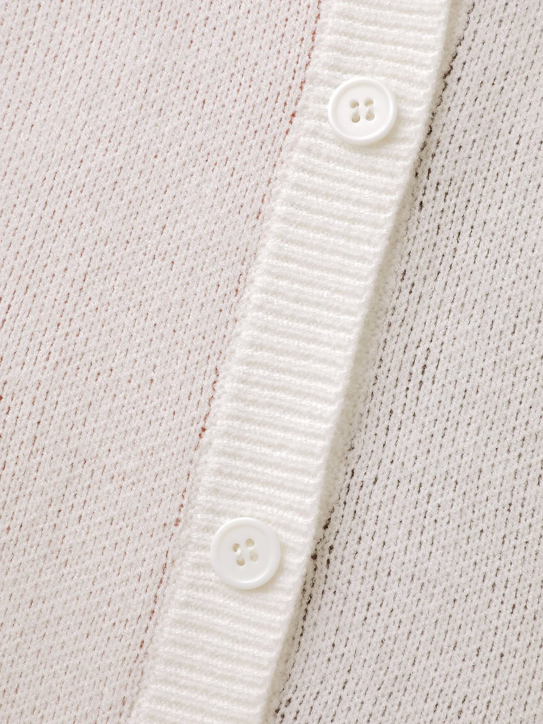 Amira | Women’s floral knit button-up cardigan with patch pockets