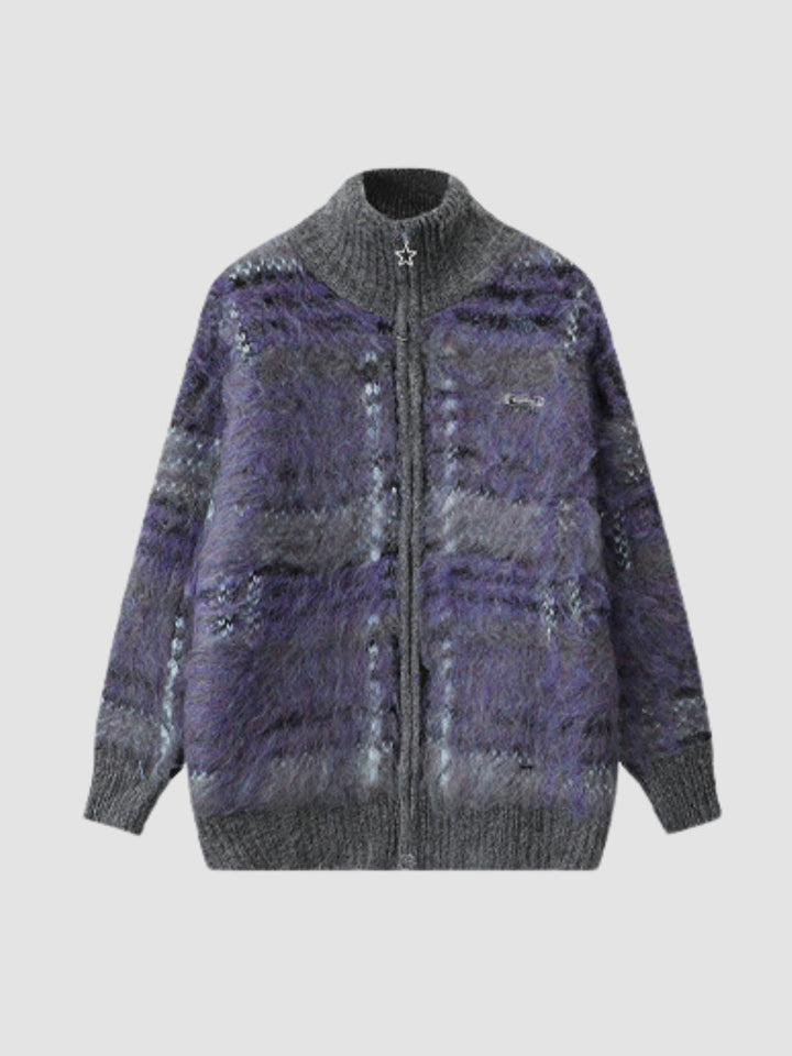 Anastasia | Women's striped collar cardigan