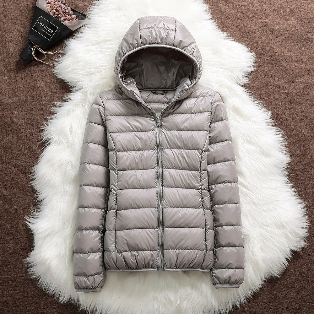 Avani | Women’s lightweight hooded puffer jacket