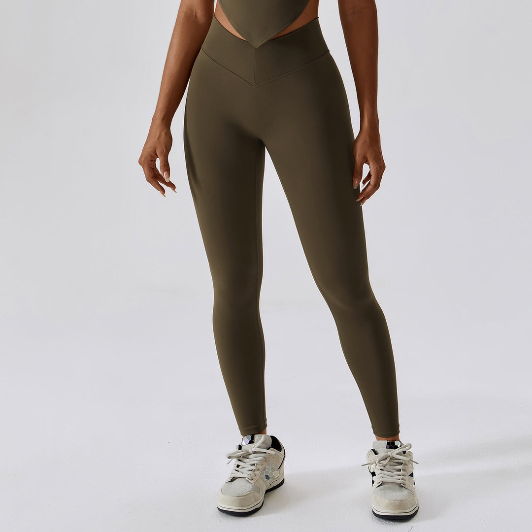 Regin | Women’s leggings with v-waist and back pocket detail
