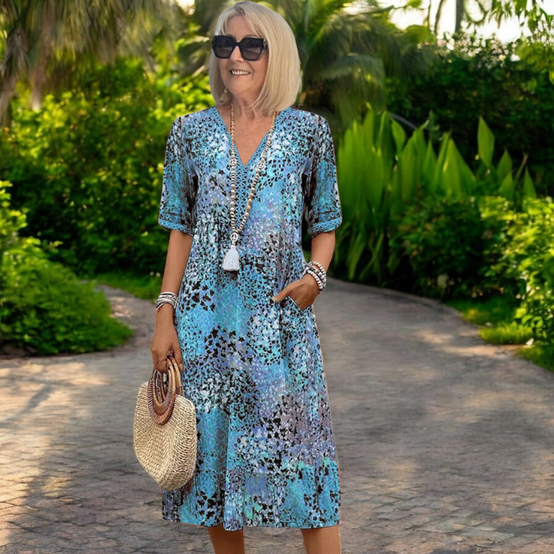 Ivy | Women's dress with flowing shape