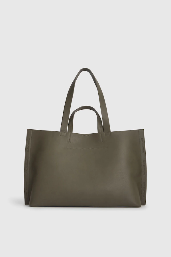 Alondra | Women’s minimalist oversized leather tote bag