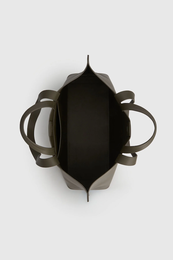 Alondra | Women’s minimalist oversized leather tote bag