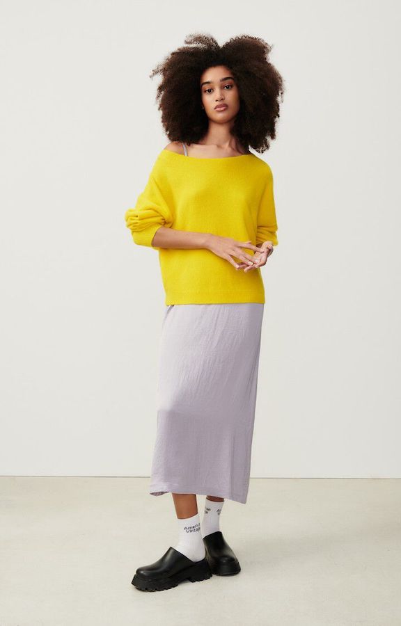 Beatrice | Women’s oversized boat-neck knit sweater