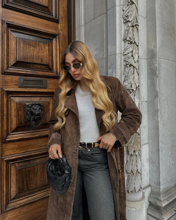 Jacky | Women’s trench coat with structured fit and classic silhouette